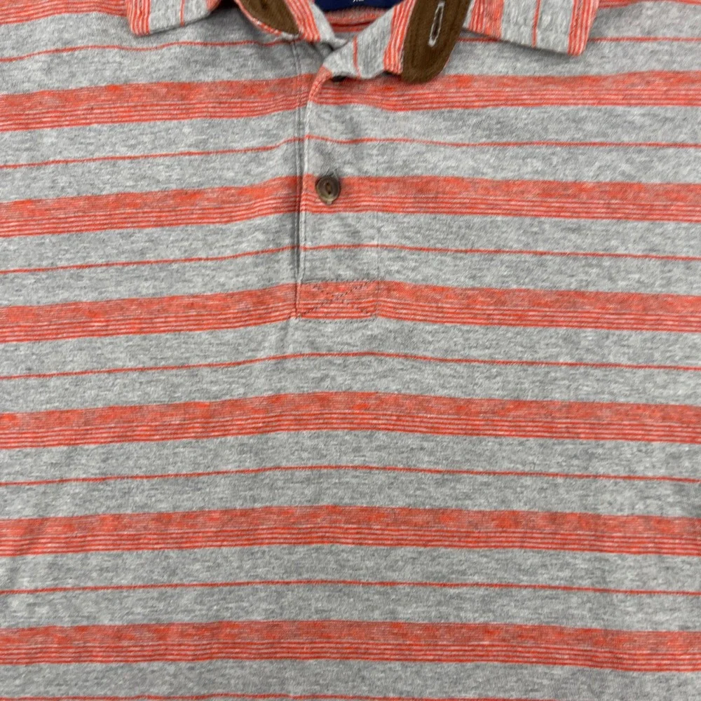 The North Face Mens‎ XL Striped Short Sleeve Polo Shirt California Heritage